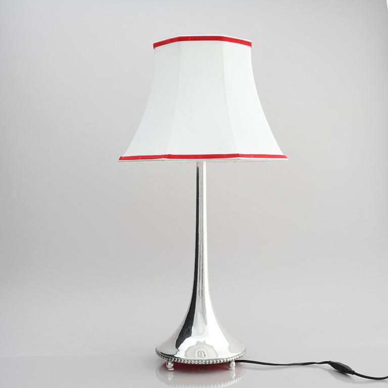 Karl Anderson, a silver table lamp, Stockholm 1917.