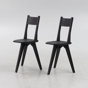 John Kandell, chairs, a pair, "Camilla", Källemo.