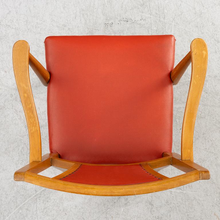 Josef Frank, a model B2163 armchair, Svenskt Tenn.