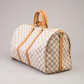 BAG, "Azur Keepall Bandoulière 55", Louis Vuitton, 2014.