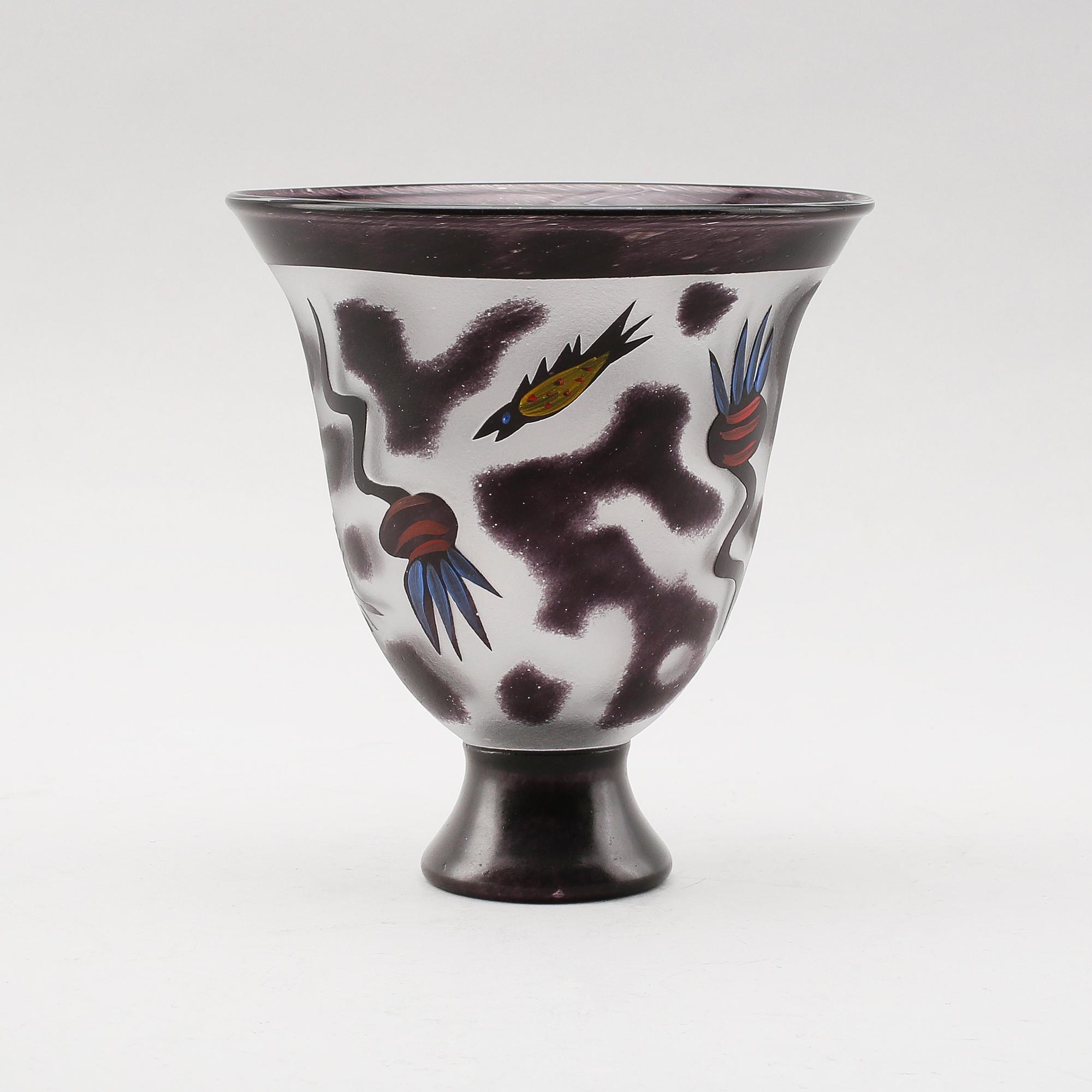 VAS, glas, Ulrica Hydman-Vallien, Kosta Boda.