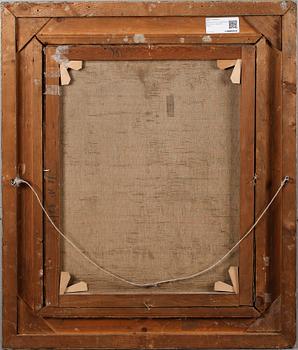 OIDENTIFIERAD KONSTNÄR, olja på duk, signerad K Steger.