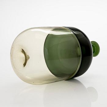 Tapio Wirkkala, a 'Bolle' bottle, model 503.2, signed Venini TW -80.