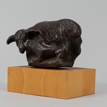 Henrik Allert, skulptur, brons, signerad. Höjd 7 cm.