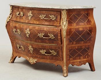 A Swedish Rococo 18th century commode.