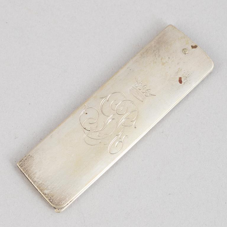 Preciosa, fem delar, silver, proveniens von Rosen, 18/1900-tal.
