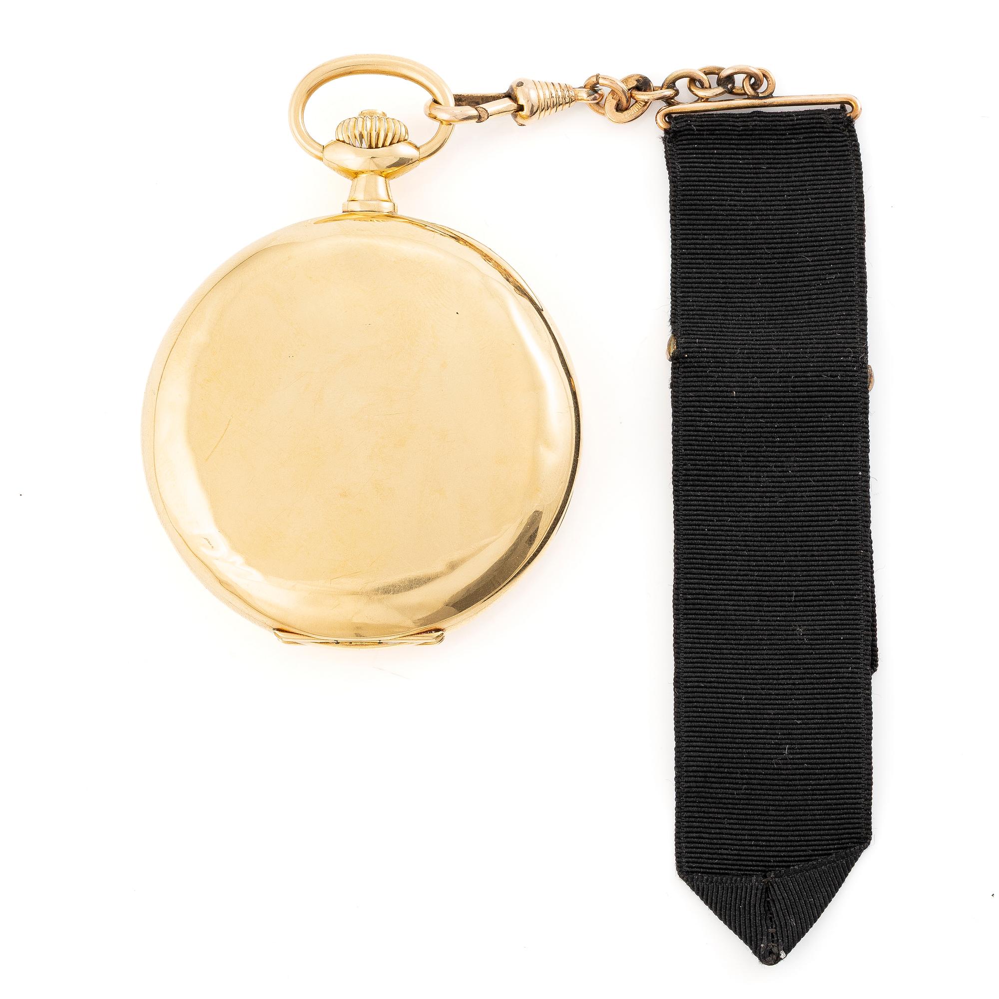 Omega, pocket watch, hunter case, 52 mm.