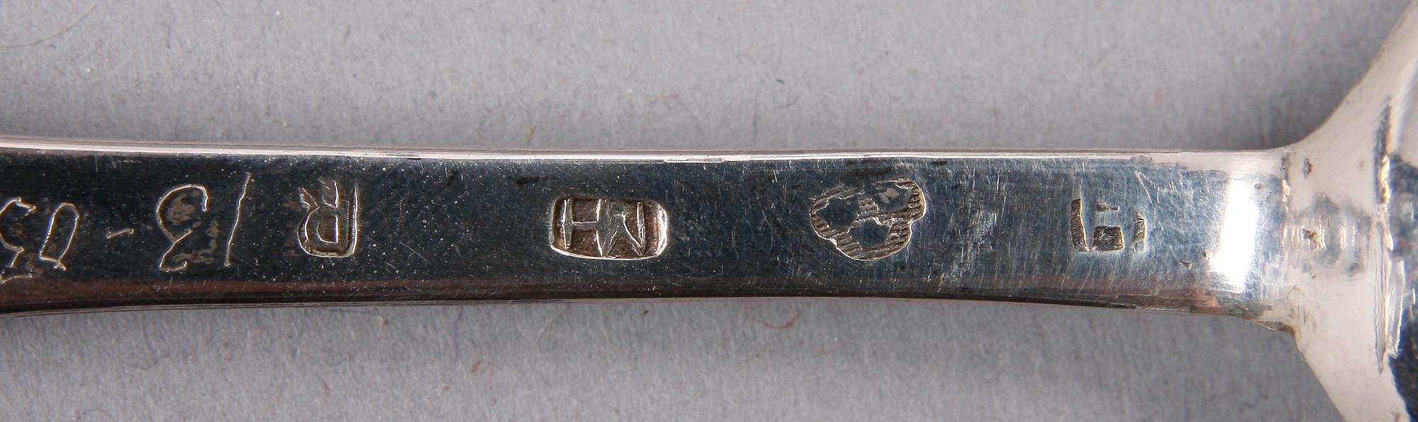 BESTICK, 8 st, silver, bl a Zethelius, 1775-1858.