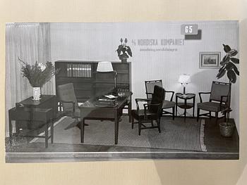 Bertil Brisborg, a floor lamp model "32620", Nordiska Kompaniet, 1940s.