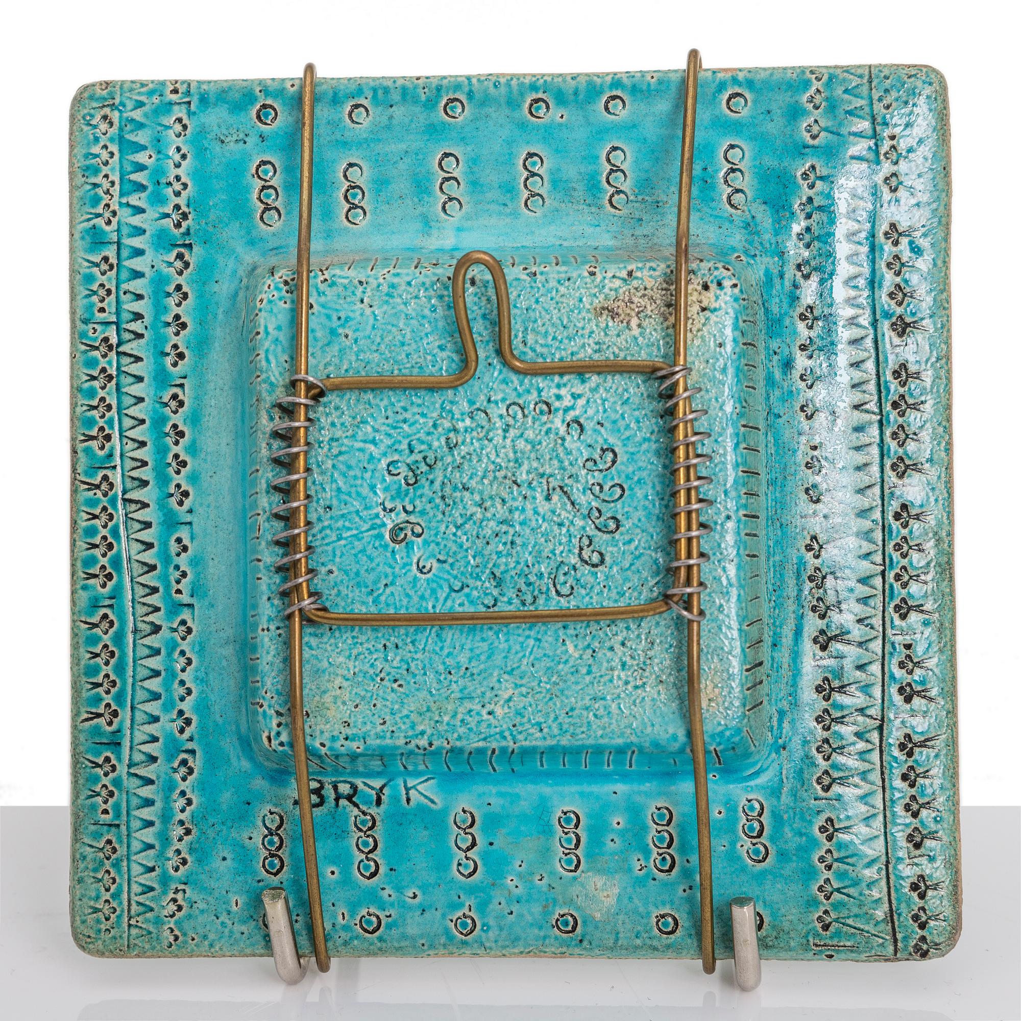 RUT BRYK, relief, stengods, signerad BRYK.