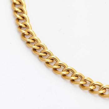 Halskedja, 18K guld.