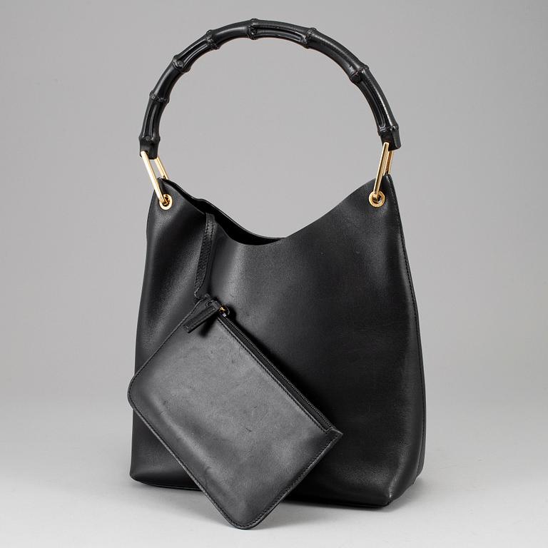 GUCCI, 'Bamboo Leather Satchel'.