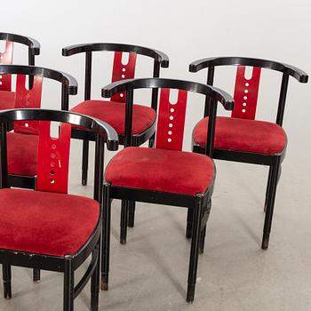 A SET OF SIX THONET BENTWOOD CHAIR.