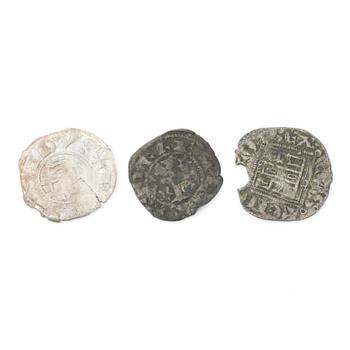 MYNT, 3 st, Spanien och Antiokia, 1000- till 1300-tal.