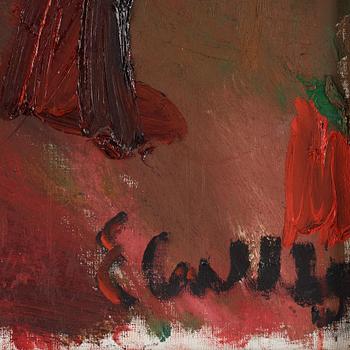 ERLAND CULLBERG, oil on canvas, signed.