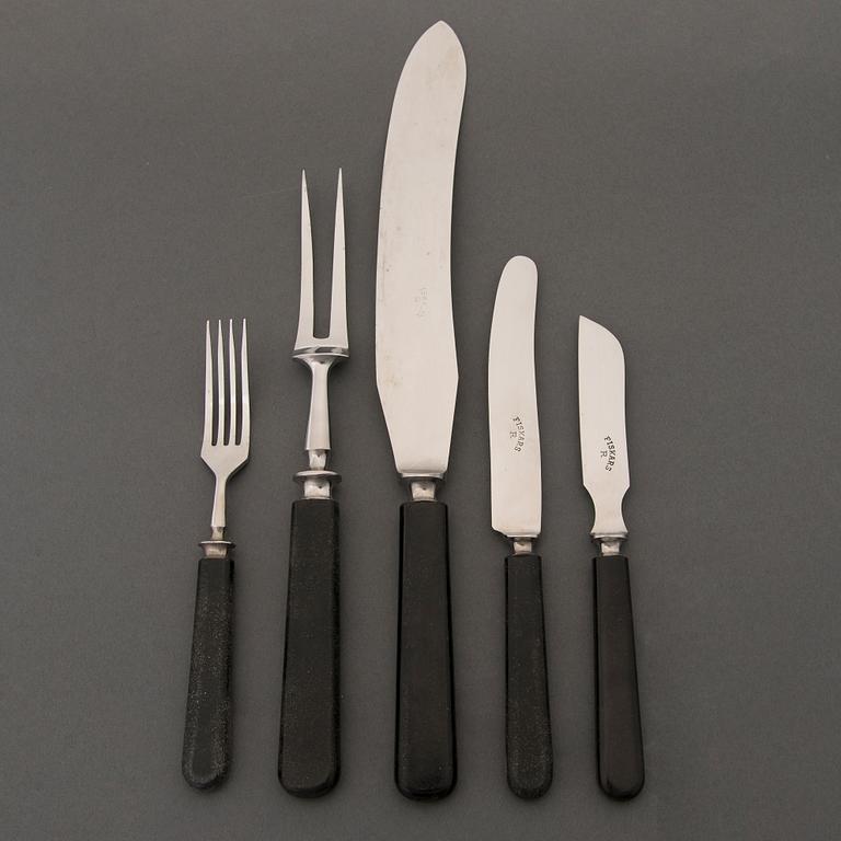 BESTICK, 15 delar, Fiskars, Finland 1920-30-tal.