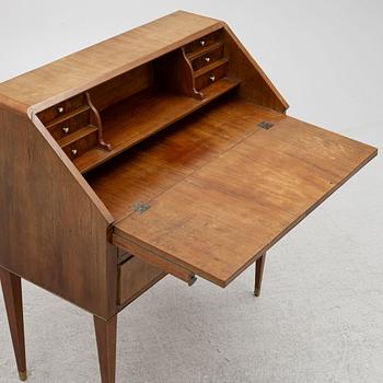 Slant-front secretary, Gustavian style, circa 1900.