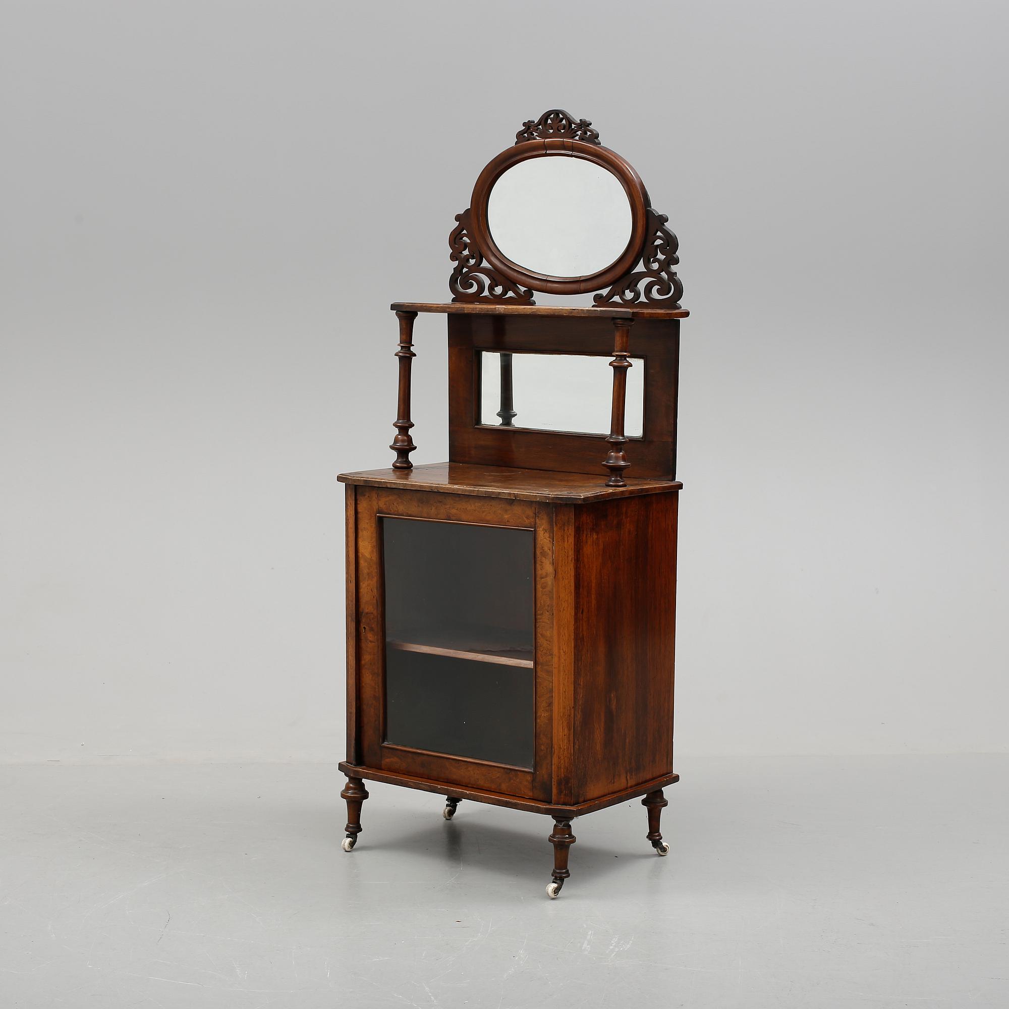 SKÅP/TOALETTMÖBEL, 1800-tal.