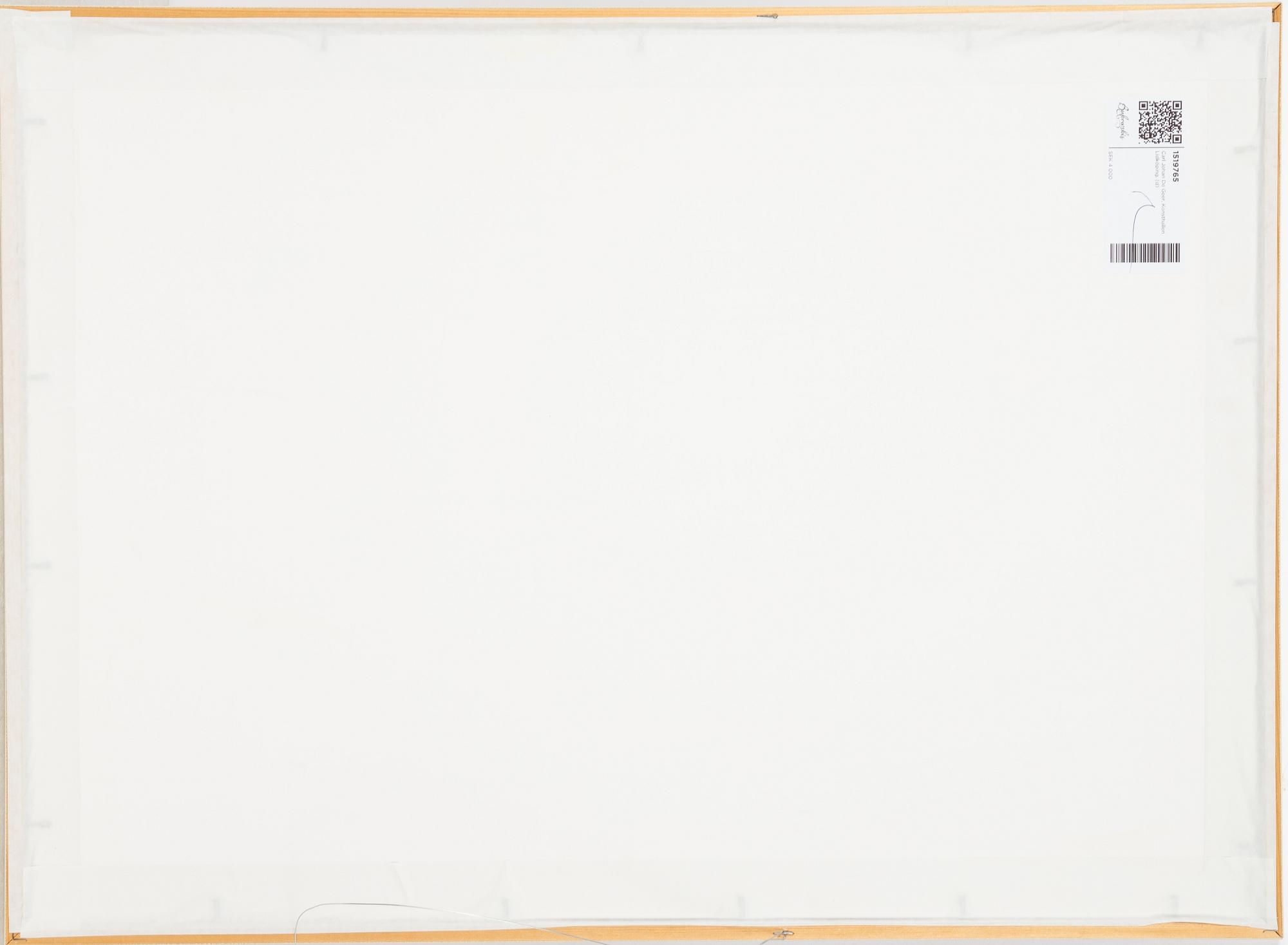 Carl Johan De Geer, "Marie Louise och Carl Johan De Geer - Konsthallen Lidköping 12 till 19 november 1967".