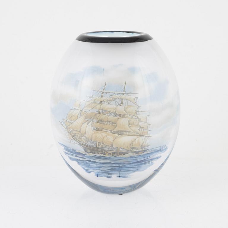 Robert Huber Petersson, a unique graal vase, Sweden.