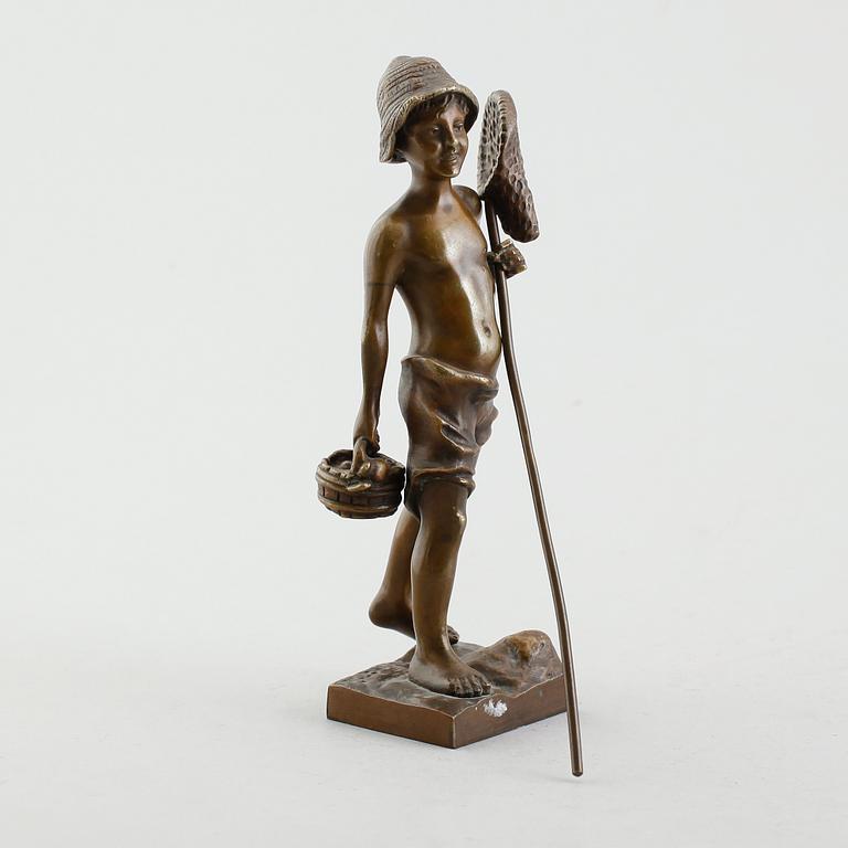 SKULPTUR, brons, signerad Martin, omkring år 1900.