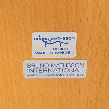 Bruno Mathsson, Coffee tables, 1+1, Bruno Mathsson International, Värnamo, Sweden.