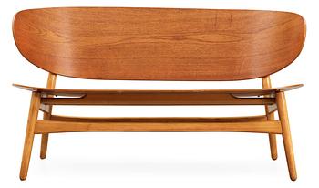 49. HANS J WEGNER, skalsoffa, Fritz Hansen, Danmark, 1950-tal.