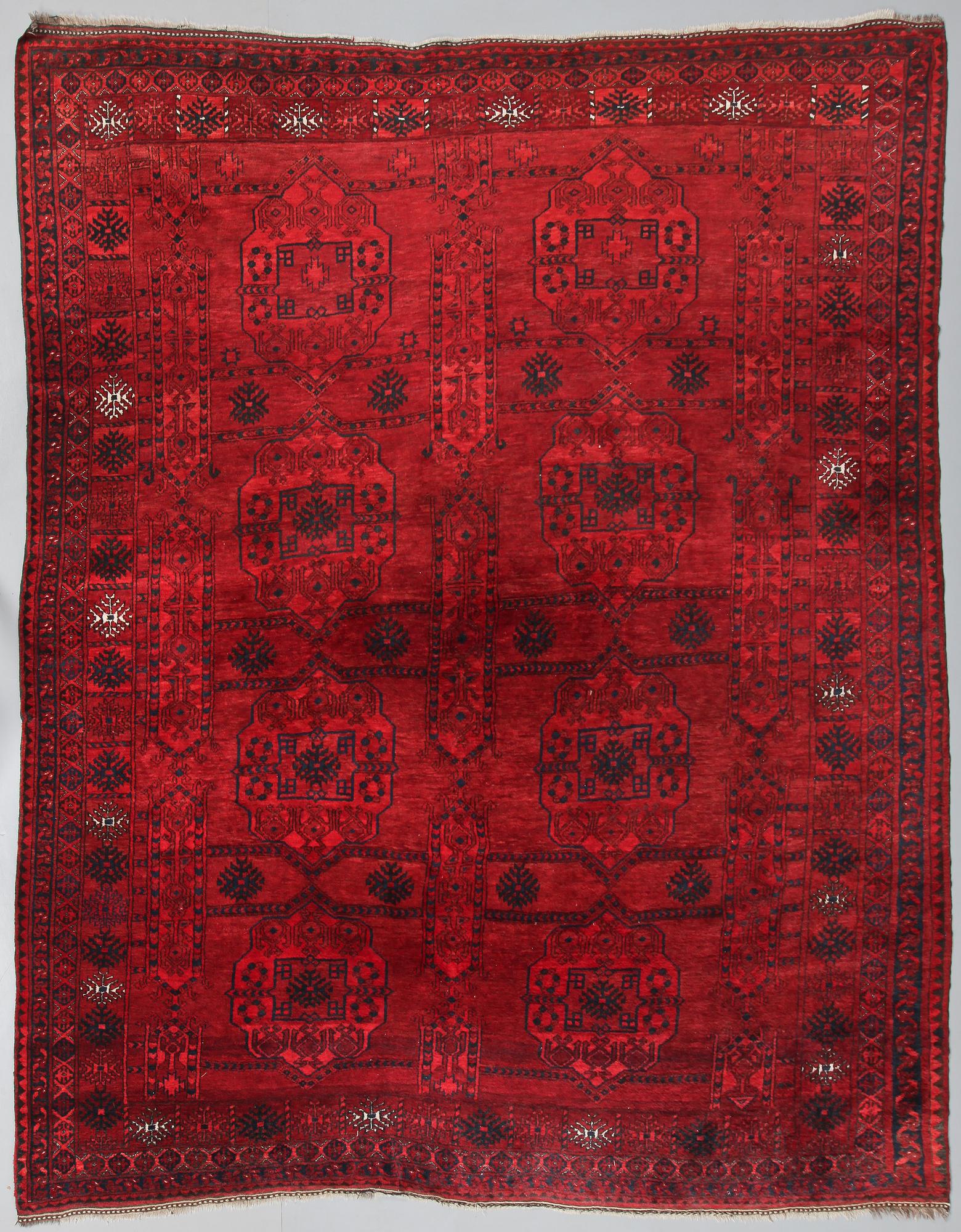 MATTA, afghan, old, 300 x 260 cm.