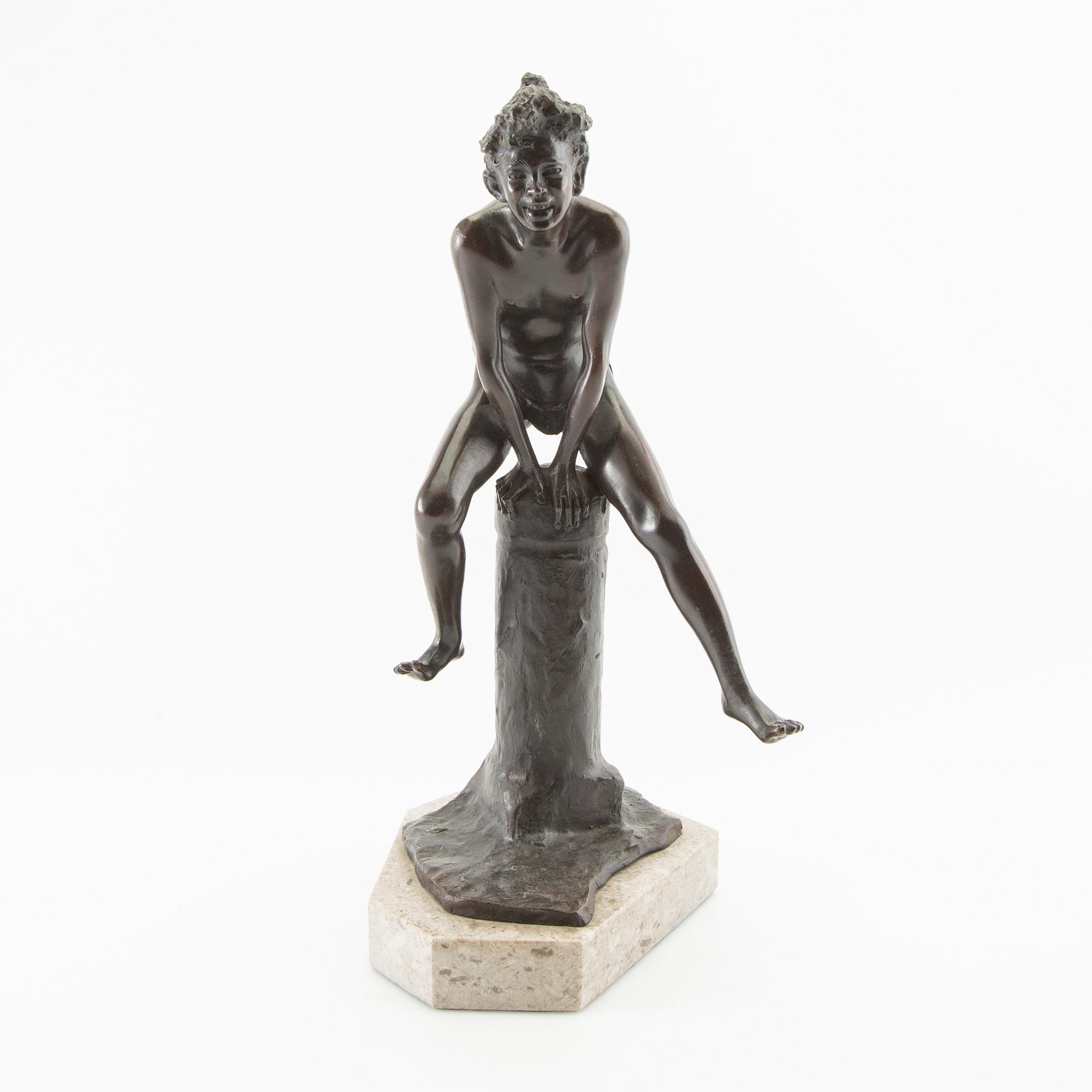 Fransesco Parente, skulptur "Il salta colonna".