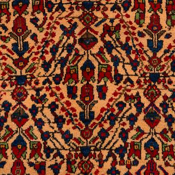 A RUG, Old Afshar, ca 221 x 149 cm.
