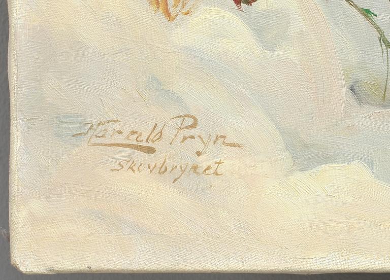 HARALD PRYN, olja på duk, sign.