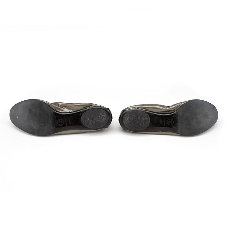 CHANEL, ett par ballerinor. Storlek 38,5.