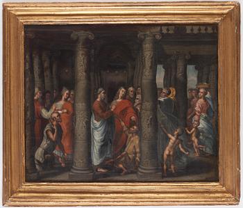 Rafael, after, The lame man, after Raphael's frescoes in the Vatican.