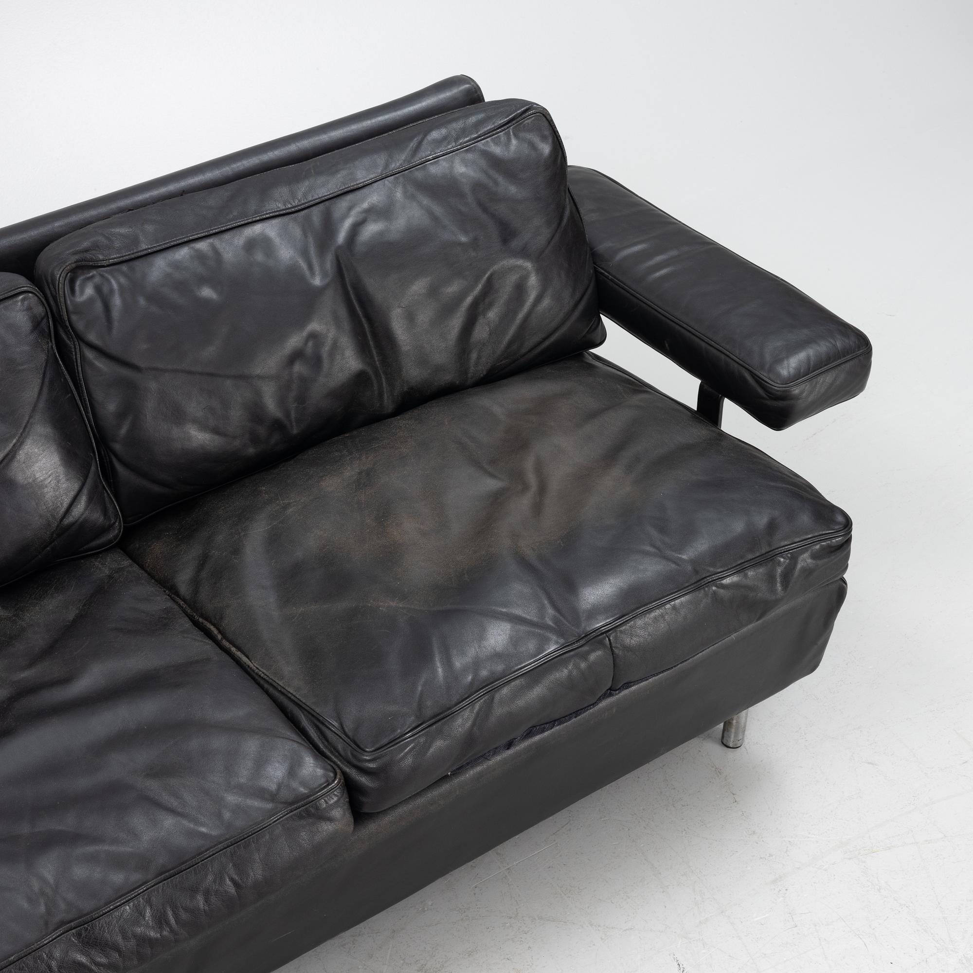 Hans Könecke, a 'F 93' sofa, Tecta Möbler, Germany, 1970's.