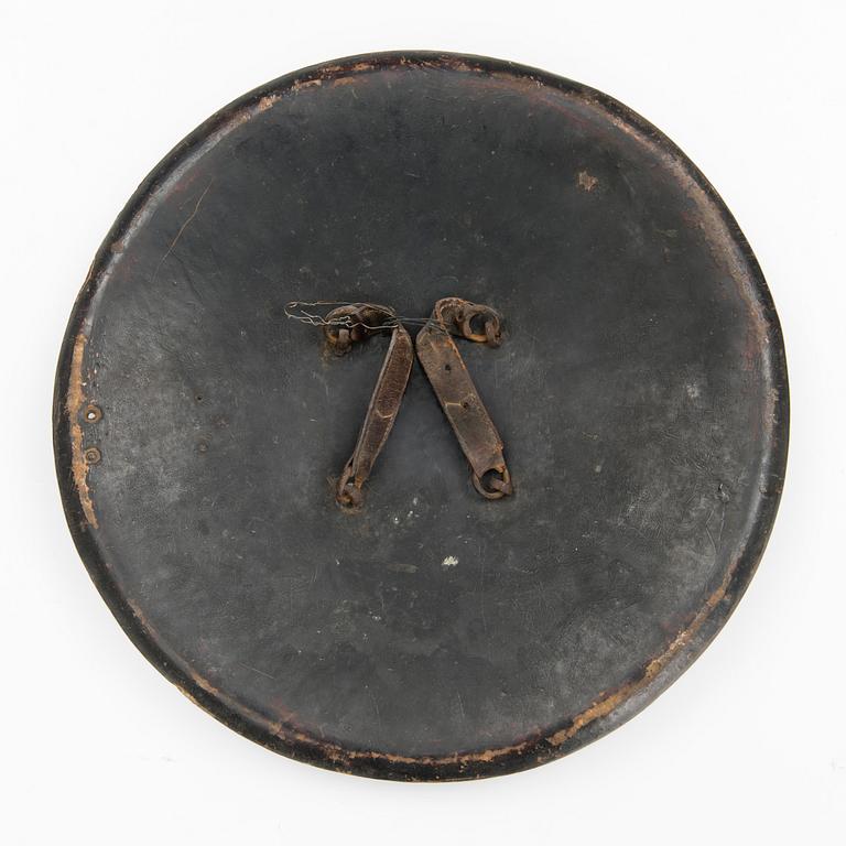 A 18/19th Century Indo-persian Dhal Separ leather shield.