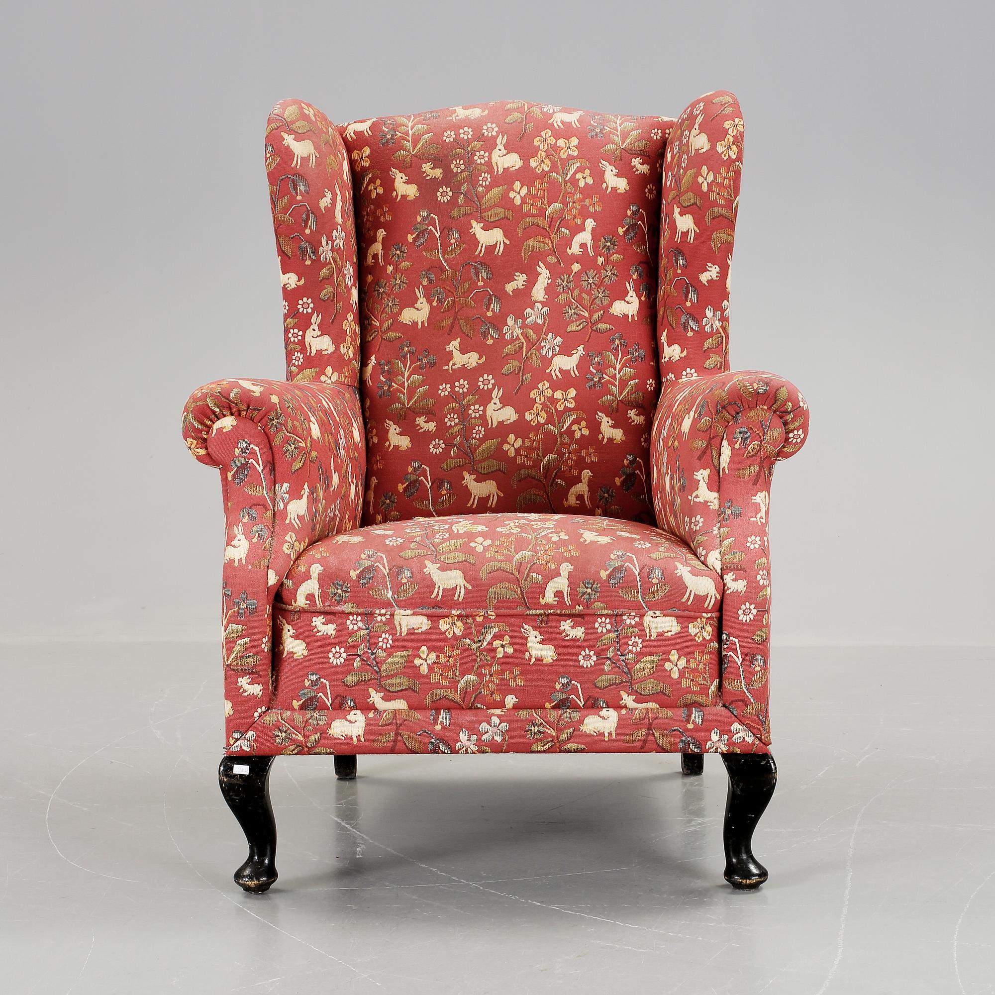 ÖRONLAPPSFÅTÖLJ, 1900-talets första hälft.