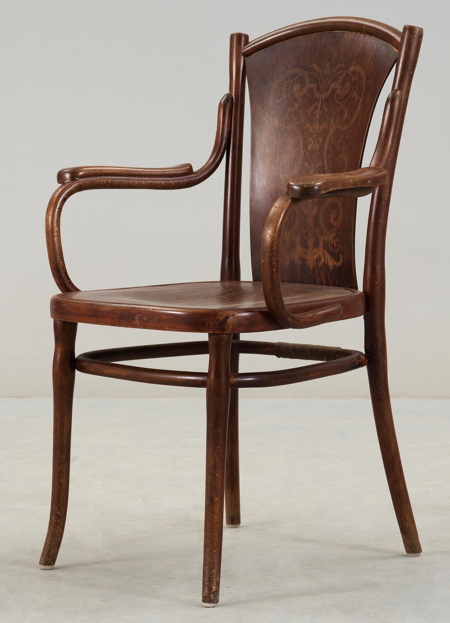 KARMSTOL, Thonet, tidigt 1900-tal.