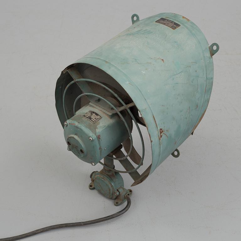 INDUSTRIFLÄKT, ASEA, 1900-talets andra hälft.