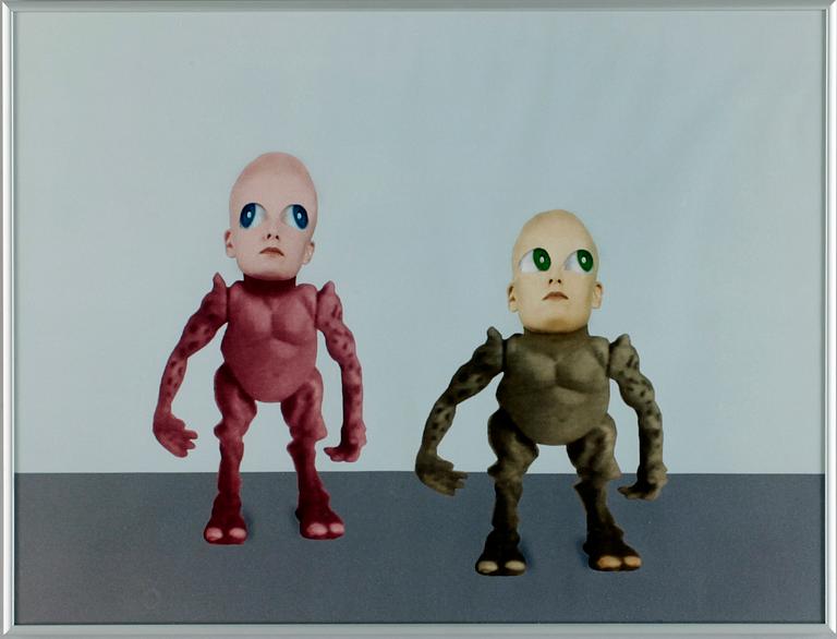 PAULINA WALLENBERG-OLSSON, lambda tryck, artiste de preveau, 1995.