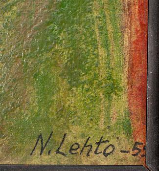 NIKOLAI LEHTO (FINLAND), olja på duk, sign. och dat. -55.