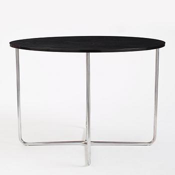 Marcel Breuer, a table, model "B27", Thonet, 1930s.