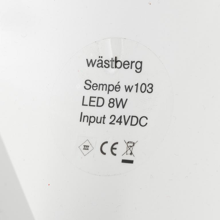 Inga Sempé, bordslampor, ett par, "Sempé W103", Wästberg.