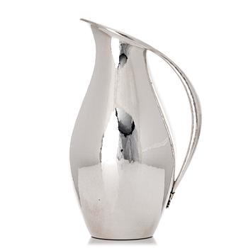 158. Johan Rohde, a sterling silver pitcher, Copenhagen 1945-77, nr 432A.