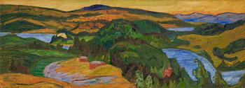 715. Helmer Osslund, Norrland Landscape.