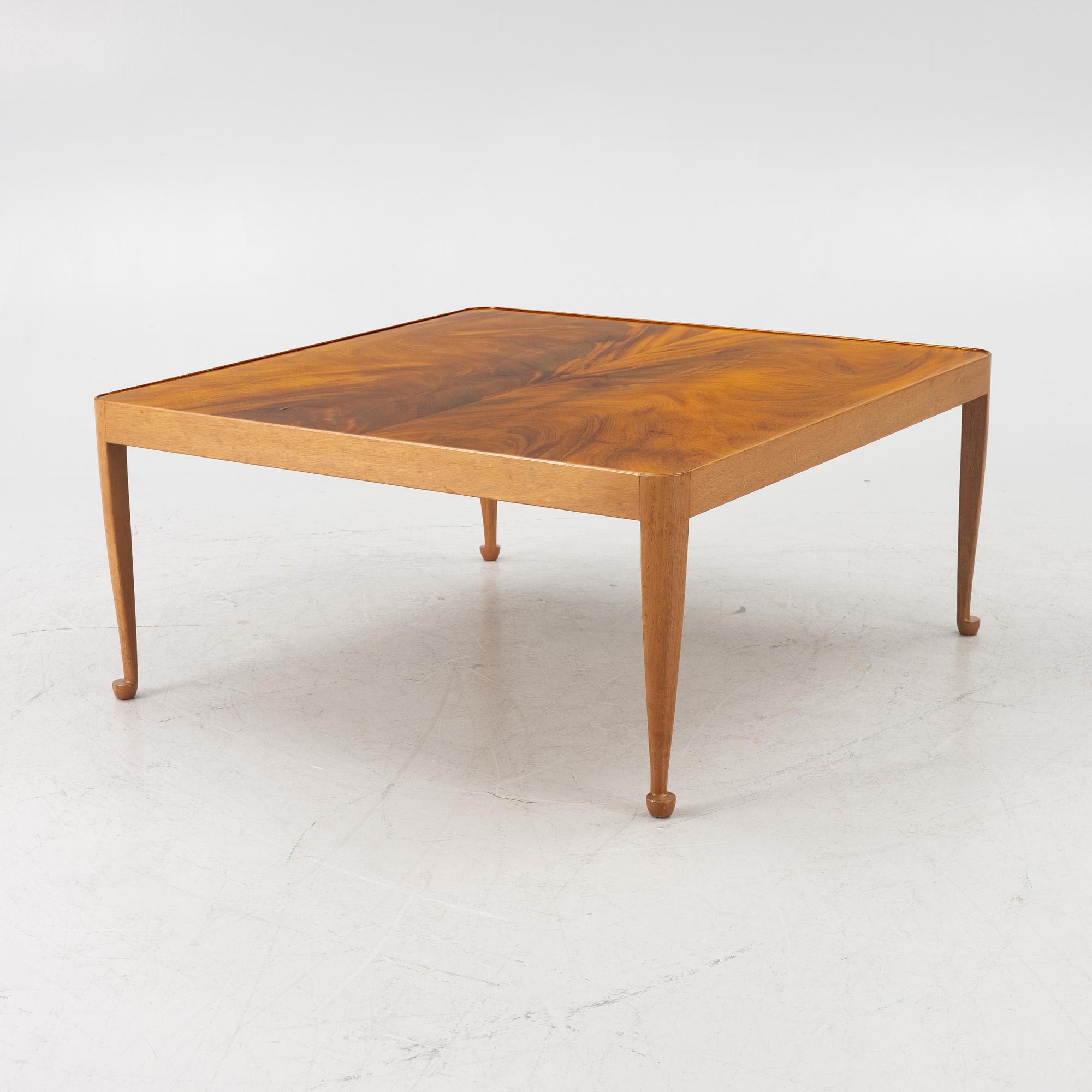 Josef Frank, a 'Diplomat' coffee table, model 2073, Firma Svenskt Tenn, prior to 1985.