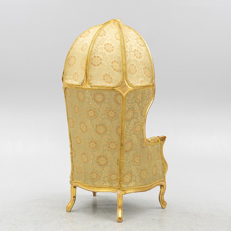 Throne chair, 20th century.