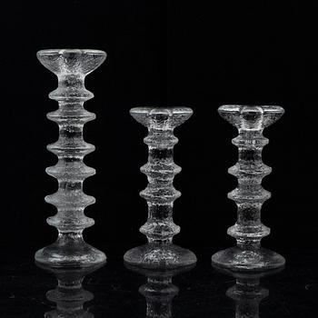 Timo Sarpaneva, ljusstakar, 6 st, "Festivo", Iittala, Finland.