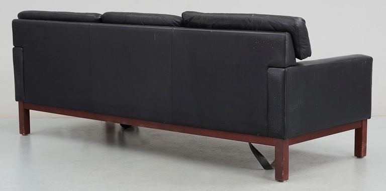 SOFFA, skinn, Sverige, 1960-tal.