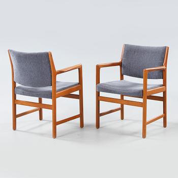 Four chairs by Karl-Erik Ekselius.