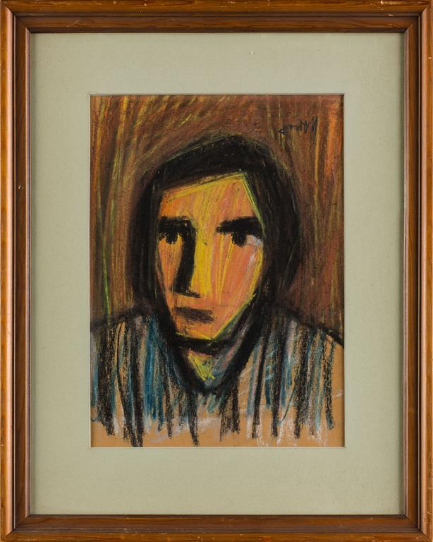 IVAN JORDELL, pastel signed.